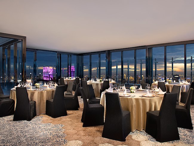 Wayra Private Meeting Dining Room with Outdoor Terrace